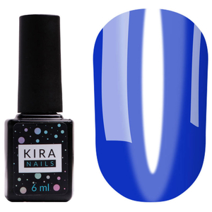 Гель-лак Kira Nails Vitrage №V09 (синий, витражный), 6 мл, Цвет: 09
