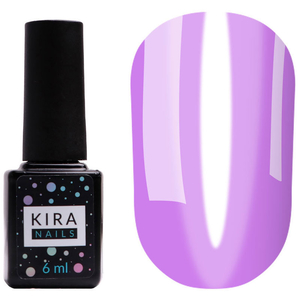 Гель-лак Kira Nails Vitrage №V14 (прозоро-фіолетовий, вітражний), 6 мл, Колір: 14