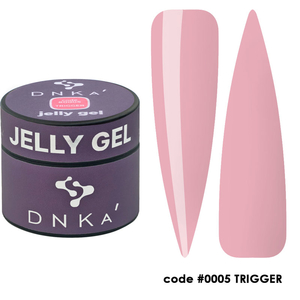 DNKa Гель для ногтей Gelly Gel 0005 Trigger, 15 мл, Объем: 15 мл, Цвет: 0005