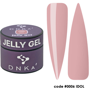 DNKa Гель-желе для ногтей Gelly Gel 0006 Idol, 15 мл, Объем: 15 мл, Цвет: 0006