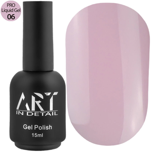 Гель ART PRO Liquid Builder Gel №06, 15 мл, Объем: 15 мл, Цвет: 06
