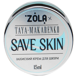 Крем для бровей и ресниц ZOLA Taya Makarenko Save Skin многофункциональный, защитный,15 мл
