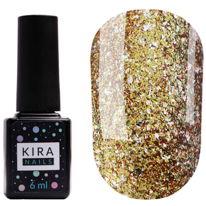 Гель-лак Kira Nails Shine Bright №006, 6, Колір: 006, Колір: Червоний