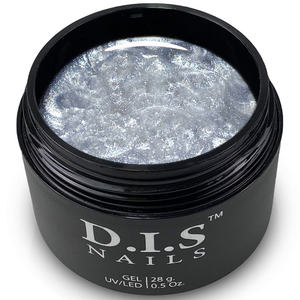 Гель для наращивания DIS Nails Hard Silver&Shimmer, 28 г, Цвет: Silver&Shimmer