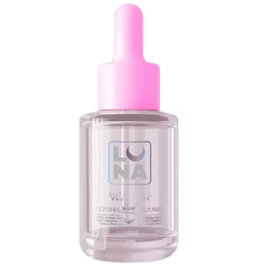 Масло сухое для кутикулы с ароматом Клубники со сливками LUNA Photoshop Oil 30 мл, Объем: 30 мл (с пипеткой), Аромат: Клубника со сливками