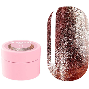 Блискітки для нігтів LUNA Platinum Gel №3 5 мл, Об`єм: 5 мл
, Колір: 3