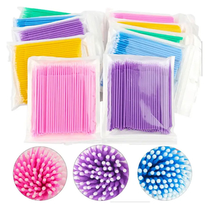 Одноразовые микробраши (микроаппликаторы) в пакете 100 шт./уп, цвет в ассортименте