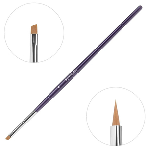 Пензлик для брів Creator Synthetic 4, скошений, синтетичний, Розмір: 4