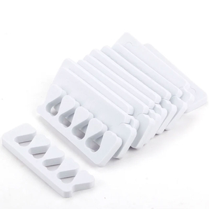 Разделители для пальцев ног, белые, 100 шт (50 пар), Цвет: Белый
