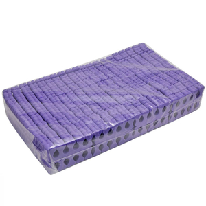 Роздільники для пальців ніг, фіолетові, 100 шт, Колір: Фіолетовий