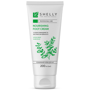 Питательный крем для ног Shelly с маслом макадамии и экстрактом эвкалипта 200 мл