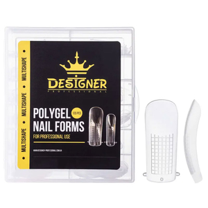 Верхні форми для нарощування нігтів Designer Multishape Nail Forms, Універсальні, 120 шт, Розмір: Универсальные