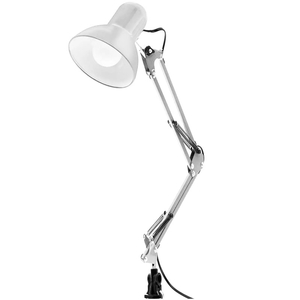 Настільна лампа SWING ARM AD-800 для освітлення та ідеальних відблисків на нігтях WHITE, Колір: White