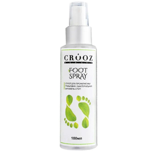 Спрей для ніг CROOZ Foot Spray протигрибковий антибактеріальний 100 мл