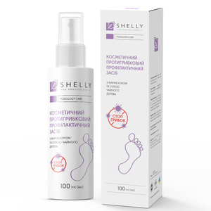 Противогрибковое профилактическое средство для пальцев ног и ногтевой пластины Shelly 100 мл