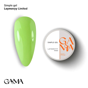 Гель для укрепления и наращивания GaMa Simple Gel Laymovyy 15 мл, Объем: 15 мл, Цвет: Laymovyy