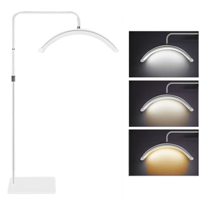Лампа бестеневая напольная LED MOON 36 Вт Белая, Цвет: Белая