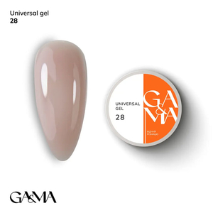 Універсальний гель GaMa Universal Gel №028 30 мл, Об`єм: 30 мл, Колір: 028