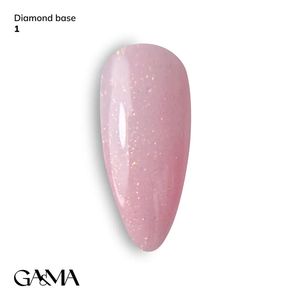 Камуфлююча база GaMa Cover Base Diamond №001 15 мл, Об`єм: 15 мл, Колір: 001