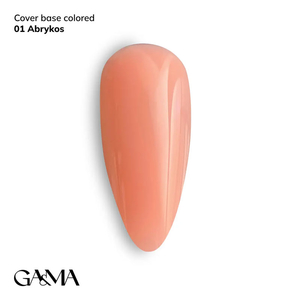 Цветная база GaMa Cover base Colored 001 Abrykos 15 мл, Объем: 15 мл, Цвет: 001
