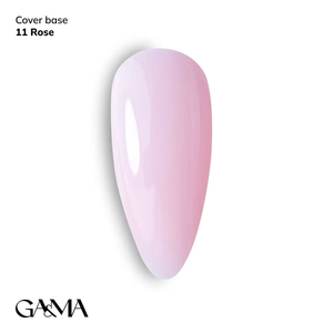 Камуфлююча база GaMa Cover Base №011 Rose 15 мл, Об`єм: 15 мл, Колір: 011