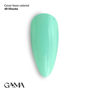 Цветная база GaMa Cover base Colored 049 Khosta 15 мл, Объем: 15 мл, Цвет: 049