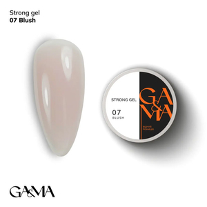 Гель для зміцнення та нарощування GaMa Strong Gel №007 Blush 30 мл, Об`єм: 30 мл, Колір: 007