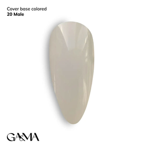 Цветная база GaMa Cover base Colored 020 Male 15 мл, Объем: 15 мл, Цвет: 020