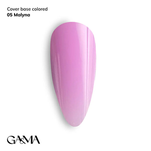 Цветная база GaMa Cover base Colored 005 Malyna 15 мл, Объем: 15 мл, Цвет: 005
