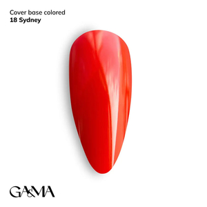 Кольорова база GaMa Cover base Colored 018 Sydney 15 мл, Об`єм: 15 мл, Колір: 018