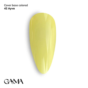 Цветная база GaMa Cover base Colored  042 Ayva 15 мл, Объем: 15 мл, Цвет: 042