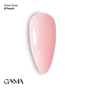 Камуфлююча база GaMa Cover Base №008 Peach 30 мл, Об`єм: 30 мл, Колір: 008
