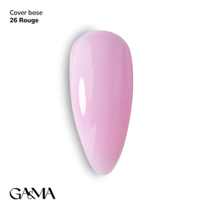 Камуфлююча база GaMa Cover Base №026 Rouge 30 мл, Об`єм: 30 мл, Колір: 026
