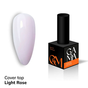 Камуфлирующий топ GaMa Cover Top Light Rose 10 мл, Объем: 10 мл
, Цвет: Light Rose