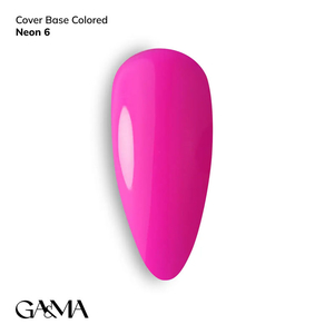 База неонова GaMa Cover Base Colored Neon №006 15 мл, Об`єм: 15 мл, Колір: 006