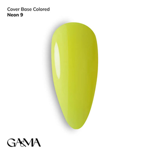 База неонова GaMa Cover Base Colored Neon №009 15 мл, Об`єм: 15 мл, Колір: 009