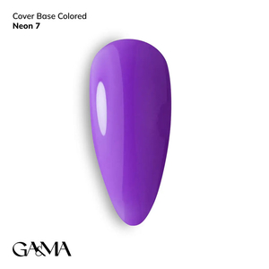 База неонова GaMa Cover Base Colored Neon №007 15 мл, Об`єм: 15 мл, Колір: 007