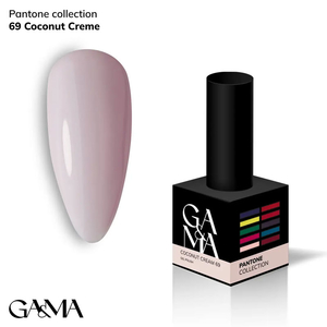Гель-лак GaMa Gel Polish Pantone Сollection №069 Coconut Cream 10 мл, Об`єм: 10 мл
, Колір: 069