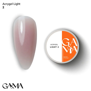 Акрил-гель GaMa Acrygel Light 002 30 мл, Об`єм: 30 мл, Колір: 002