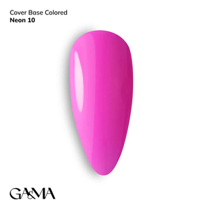 База неонова GaMa Cover Base Colored Neon №010 15 мл, Об`єм: 15 мл, Колір: 010