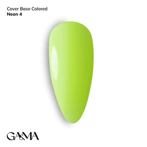 База неонова GaMa Cover Base Colored Neon №004 15 мл, Об`єм: 15 мл, Колір: 004