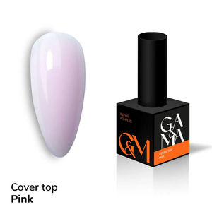 Камуфлирующий топ GaMa Cover Top Pink 10 мл, Объем: 10 мл
, Цвет: Pink