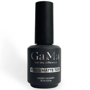 Топ для гель-лака матовый GaMa Top Extra Mattе 15 мл
