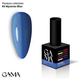 Гель-лак GaMa Gel Polish Pantone Сollection №064 Mykonos 10 мл, Об`єм: 10 мл
, Колір: 064