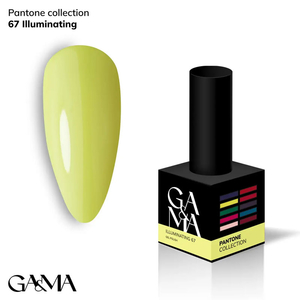 Гель-лак GaMa Gel Polish Pantone Сollection №067 Illuminating 10 мл, Об`єм: 10 мл
, Колір: 067