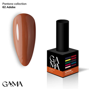Гель-лак GaMa Gel Polish Pantone Сollection №062 Adobe 10 мл, Об`єм: 10 мл
, Колір: 062