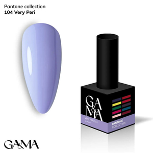 Гель-лак GaMa Gel Polish Pantone Сollection №104 Very peri 10 мл, Об`єм: 10 мл
, Колір: 104