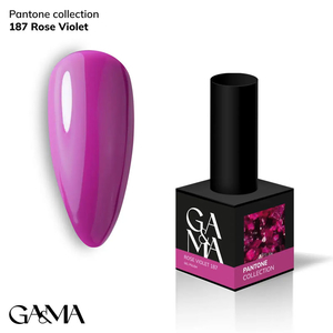 Гель-лак GaMa Gel Polish Pantone Сollection №187 Rose Violet 10 мл, Об`єм: 10 мл
, Колір: 187