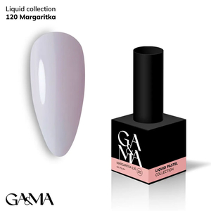 Гель-лак GaMa Gel ​Polish Liquid pastel 120 Margaritka 10 мл, Цвет: 120