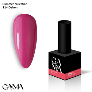 Гель-лак GaMa Gel ​Polish Summer collection 114 Dzhem 10 мл, Цвет: 114